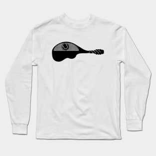 Tennis Racket Guitar Long Sleeve T-Shirt